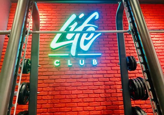 LED logo life club